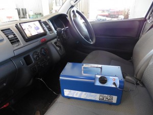 車内オゾン消臭