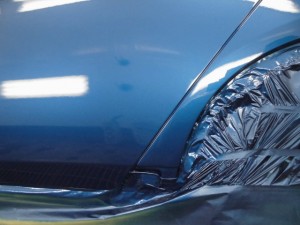ホンダアコード ドアからフェンダーへの凹み 鈑金(板金)塗装修理