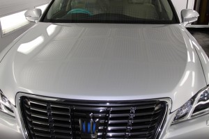 トヨタクラウンハイブリッド ロイヤルクオーツ施工