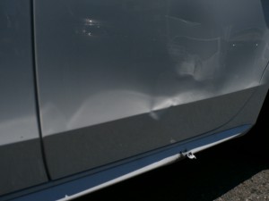 アウディA4クワトロ 鈑金塗装