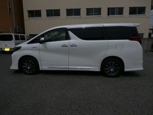 アルファードハイブリッド エアロ&コーティング
