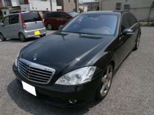 メルセデス ベンツ S500 修理事例