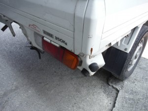 ニッサン クリッパートラック 追突被害車両修理