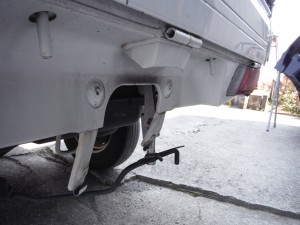 ニッサン クリッパートラック 追突被害車両修理