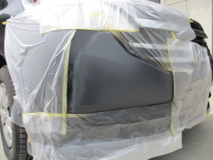 ホンダステップワゴン フロントバンパー修理