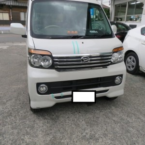損傷範囲 ダイハツアトレー 一見すると分からない損傷も・・・