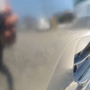 これでいいの?ダイハツムーヴのフロントバンパー塗装