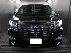 新型アルファード ボディーコーティング