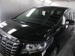 新型アルファード ボディーコーティング