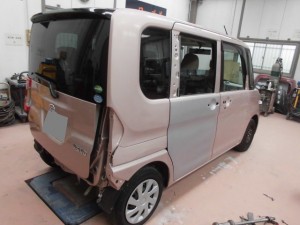 ダイハツタント スライドドア交換