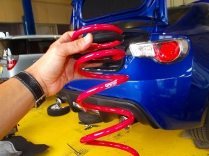 BRZ サス交換