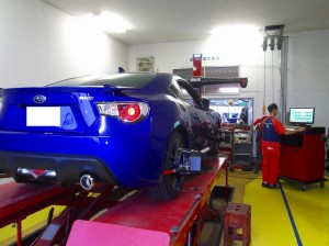 BRZ サス交換