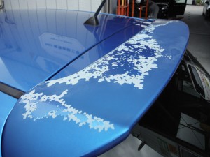 スポイラー修理 トヨタ カローラ ランクス
