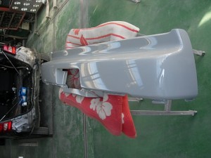 NSX(NA1) リヤバンパー修理