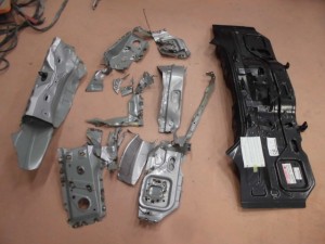 日産ティーダ追突被害事故
