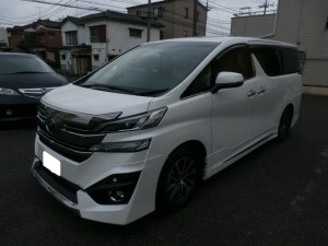 トヨタ ヴェルファイア フルエアロ取り付け