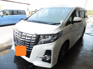 新型アルファードコーティング