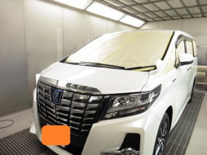 新型アルファードコーティング