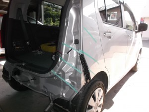 スズキ ワゴンR 追突事故