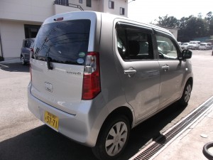 スズキ ワゴンR 追突事故