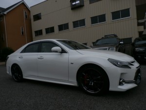 マークⅩ フルエアロパーツ取り付け