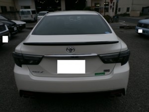 マークⅩ フルエアロパーツ取り付け