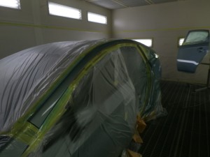 トヨタ プリウス 鈑金(板金)塗装修理事例