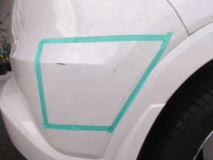 ホンダ ベゼル バンパー交換