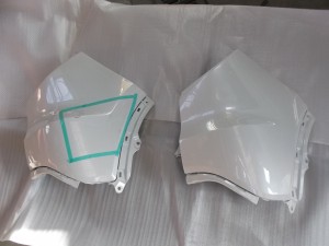 ホンダ ベゼル バンパー交換
