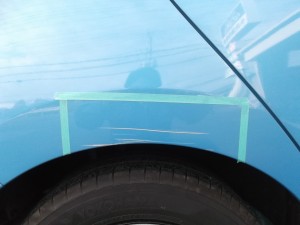 ホンダ フィットハイブリット キズ修理