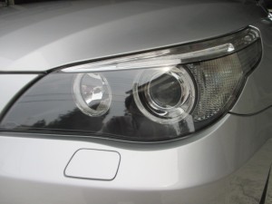 埼玉県さいたま市:ヘッドライトコーティング BMW