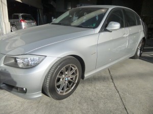 埼玉県川越市 BMW320i 鈑金塗装