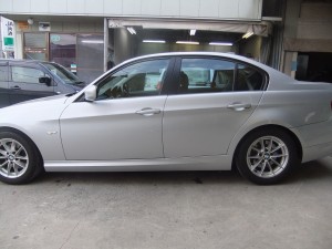 埼玉県川越市 BMW320i 鈑金塗装
