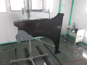 ダイハツ ミラココア 鈑金塗装