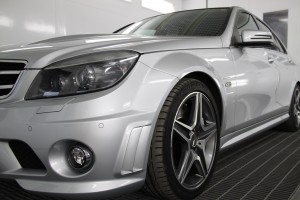 埼玉県さいたま市:ボディコーティング メルセデスベンツC63 AMG