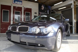 埼玉県さいたま市:コーティングメンテナンス BMW735
