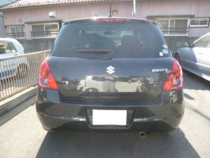 スイフト(ZC21S) リヤ追突修理