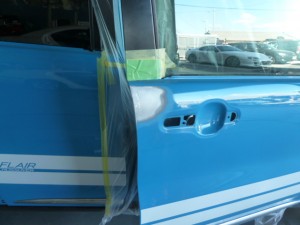 クロスオーバー フロントドア修理