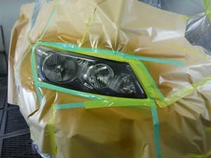 埼玉県春日部市 ホンダ インスパイア ヘッドランプレンズ修理