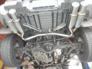 トヨタ FJクルーザー ガナドール スポーツマフラー