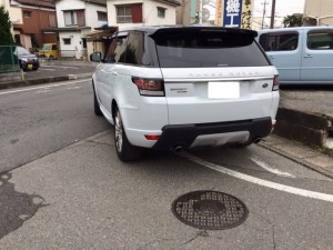 レンジローバースポーツ新車販売・ボディーコーティング