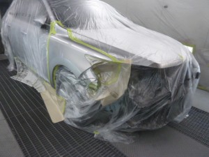 ハリアーHV接触事故