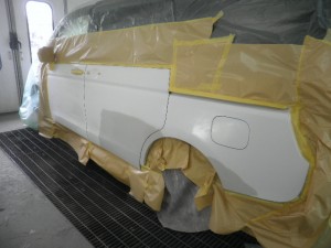 RK5 ステップワゴン よくある左側面の修理