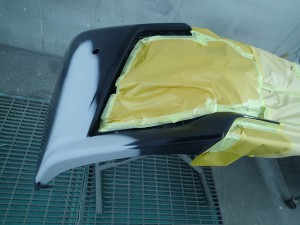 30系 ヴェルファイア バンパー修理・塗装