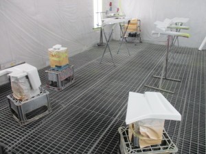 ハイゼット保冷車 フルエアロ塗装 取り付け