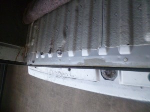 三菱ミニキャブ 追突事故修理