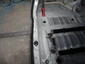 ヴェルファイア追突被害車