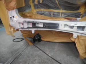 ヴェルファイア追突被害車