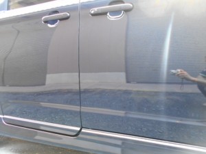 スズキソリオ ドアの凹み修理