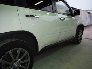 日産X-TRAIL右側擦っちゃった!!
